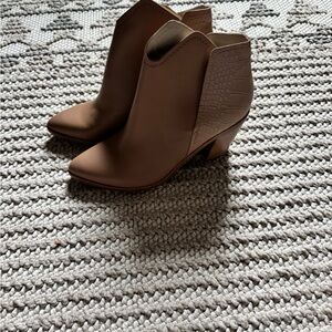 DV by Dolce Vita Brown Ankle Booties